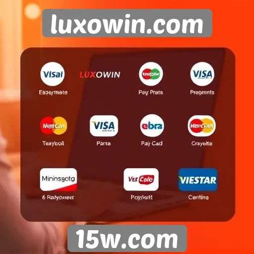 Métodos de pagamento aceitos no luxowin.com